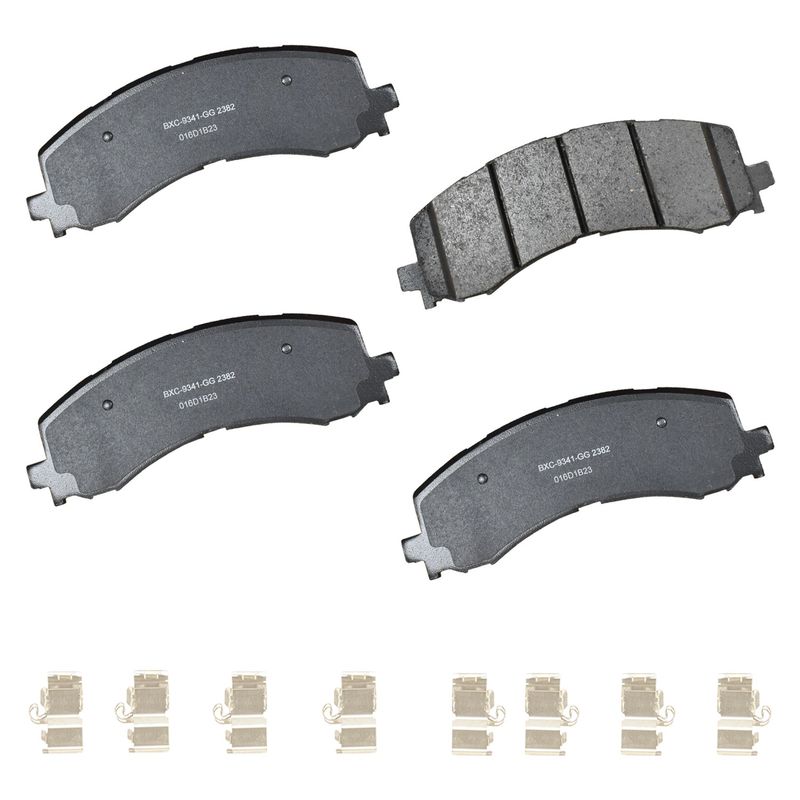 Bendix Friction SBC2382 Disc Brake Pad Set - Front