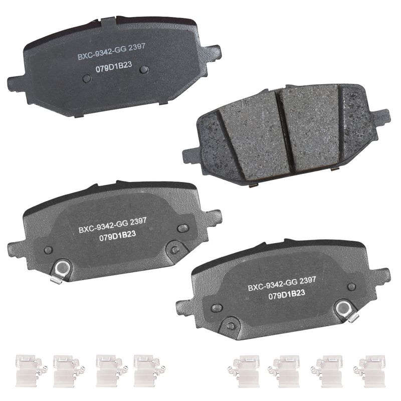Bendix Friction SBC2397 Disc Brake Pad Set - Rear