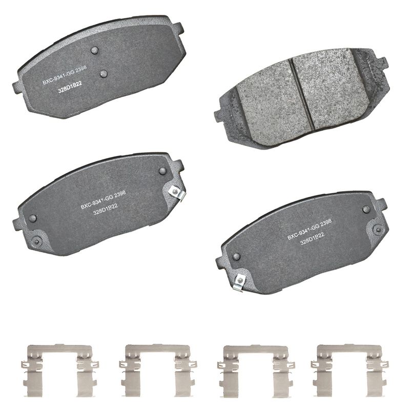 Bendix Friction SBC2398 Disc Brake Pad Set - Front
