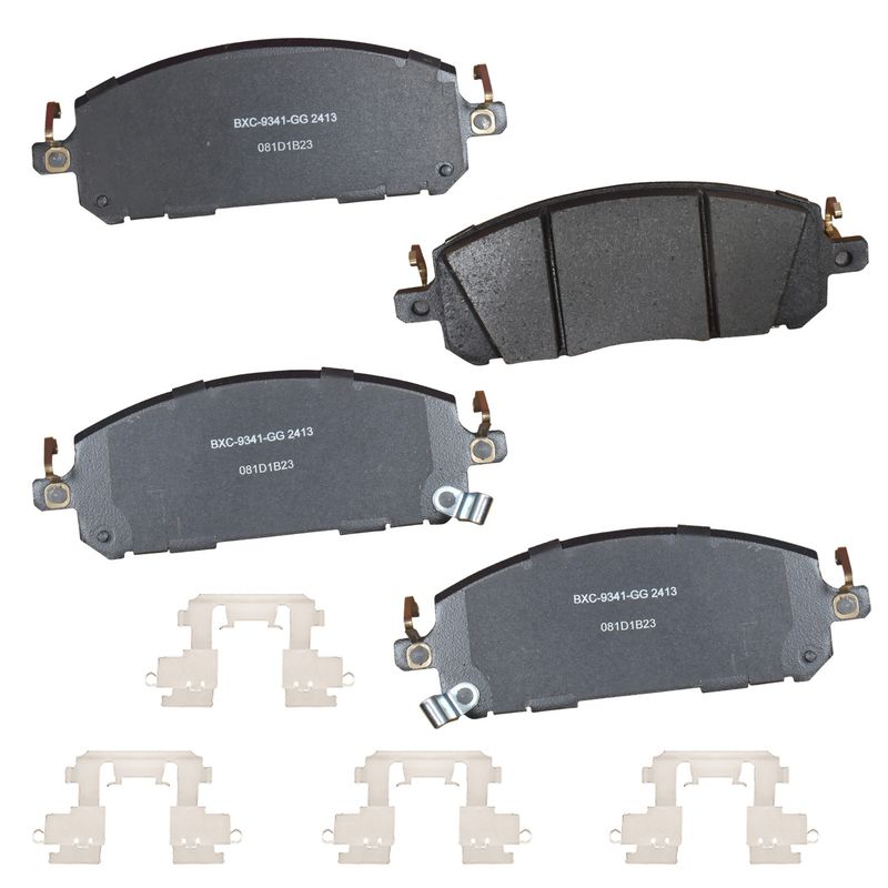 Bendix Friction SBC2413 Disc Brake Pad Set - Front