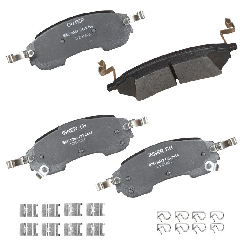 Bendix Friction SBC2414 Disc Brake Pad Set - Rear