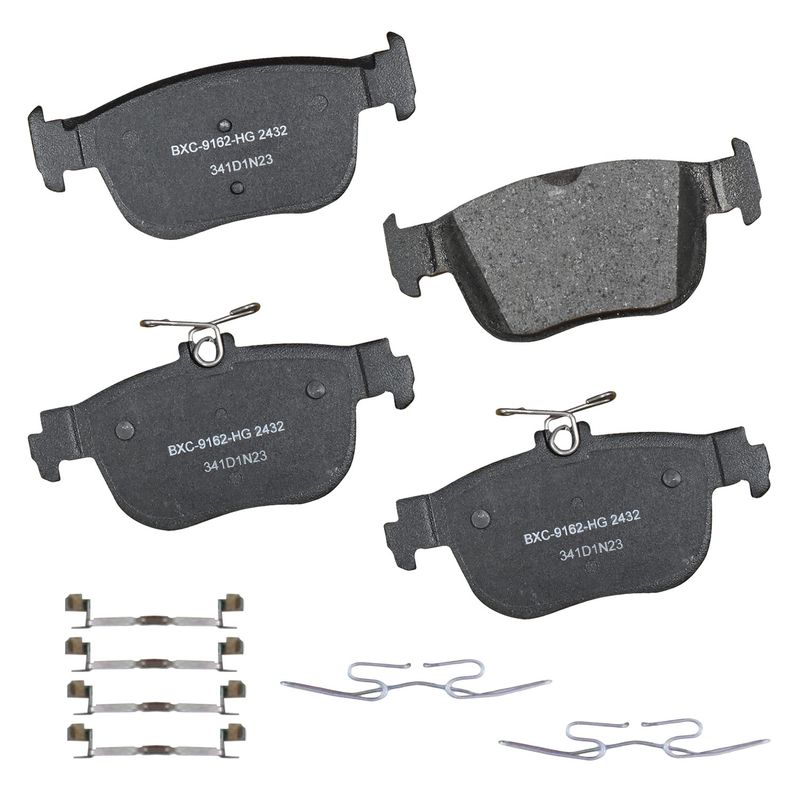 Bendix Friction SBC2432 Disc Brake Pad Set - Rear