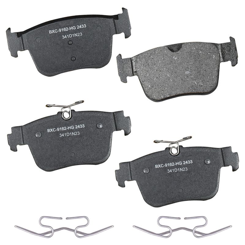 Bendix Friction SBC2433 Disc Brake Pad Set - Rear