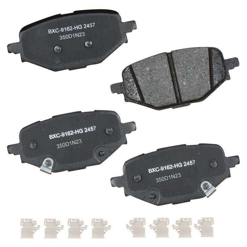 Bendix Friction SBC2457 Disc Brake Pad Set - Rear