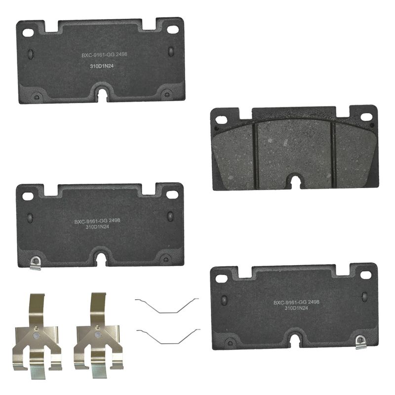Bendix Friction SBC2498 Disc Brake Pad Set - Front