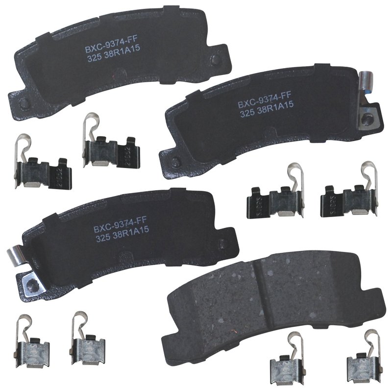 Bendix Friction SBC325 Disc Brake Pad Set - Rear