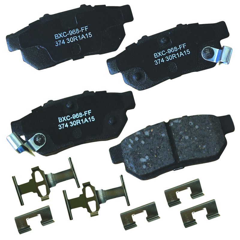 Bendix Friction SBC374 Disc Brake Pad Set - Rear