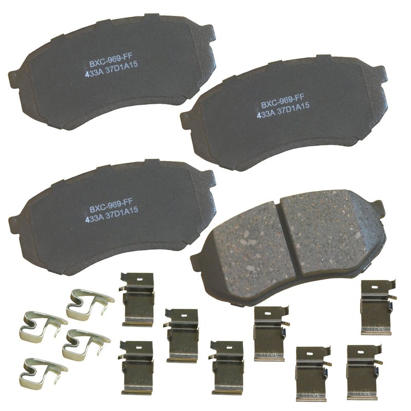 Bendix Friction SBC433A Disc Brake Pad Set - Front or Rear