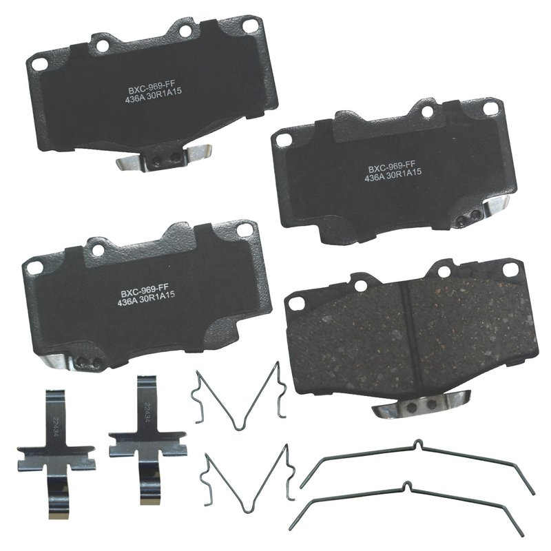 Bendix Friction SBC436A Disc Brake Pad Set - Front