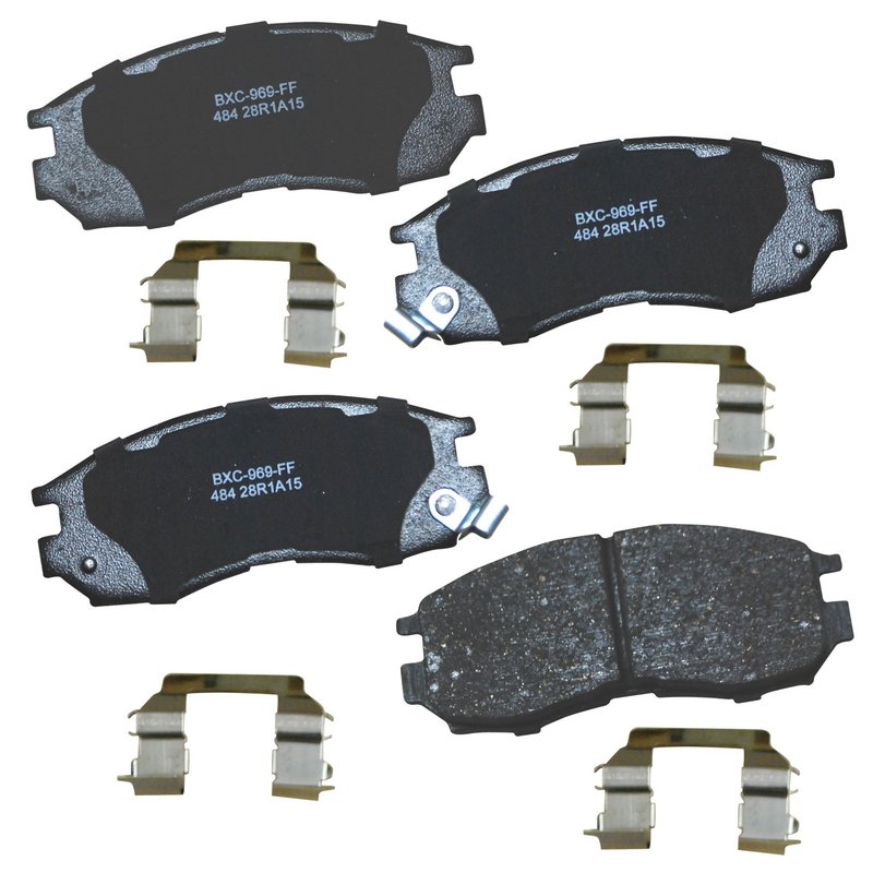 Bendix Friction SBC484 Disc Brake Pad Set - Front