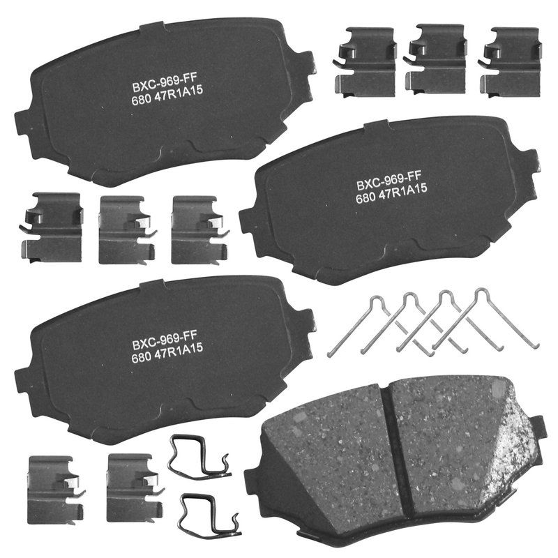 Bendix Friction SBC680 Disc Brake Pad Set - Front