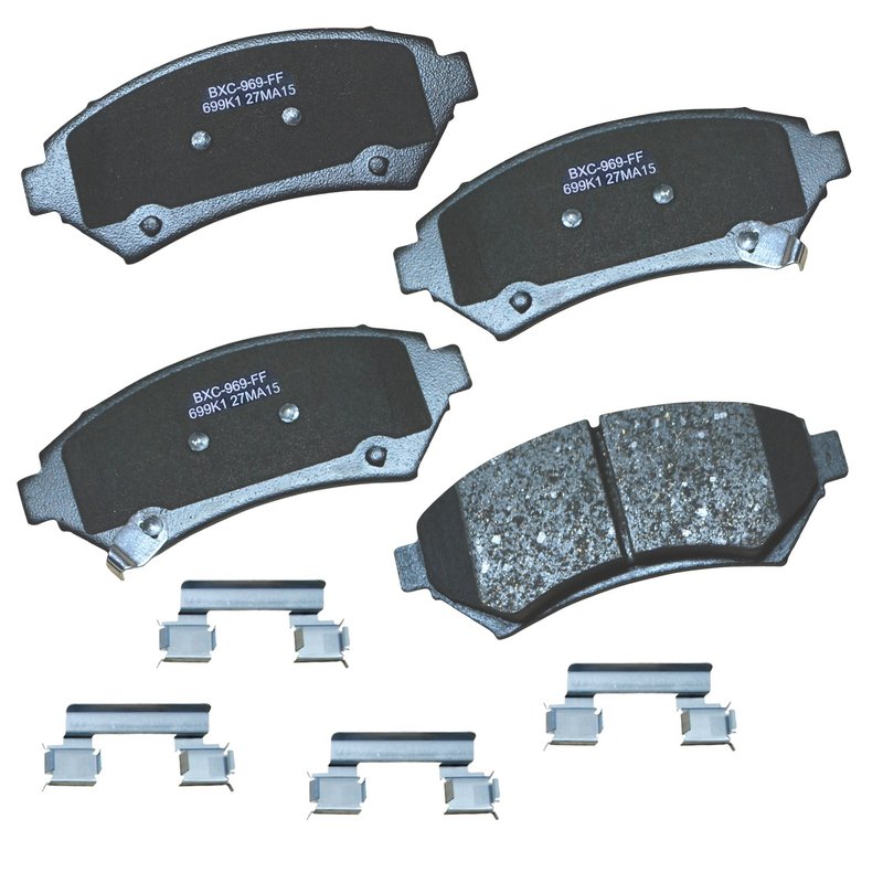 Bendix Friction SBC699K1 Disc Brake Pad Set - Front