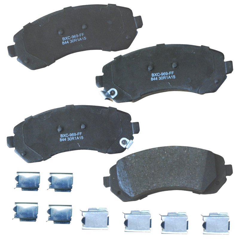 Bendix Friction SBC844 Disc Brake Pad Set - Front or Rear