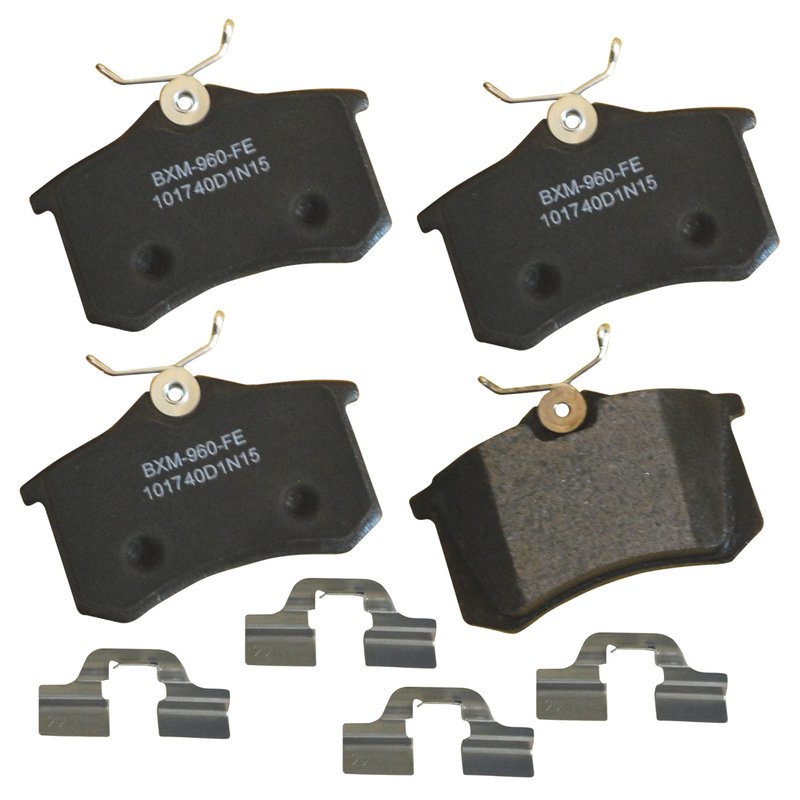 Bendix Friction SBM1017 Disc Brake Pad Set - Rear