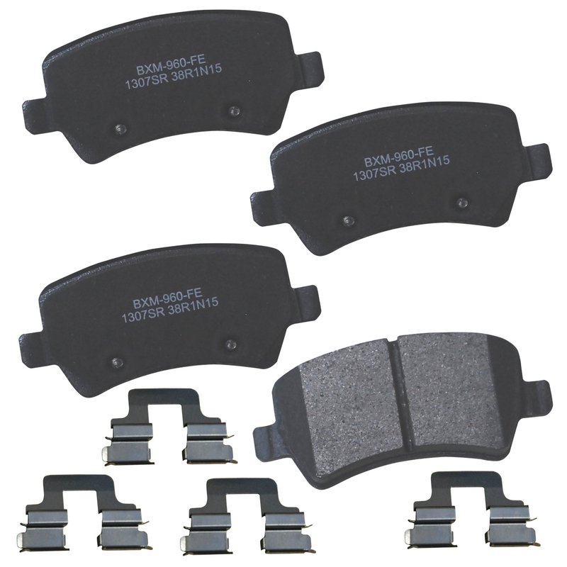 Bendix Friction SBM1307SR Disc Brake Pad Set - Rear