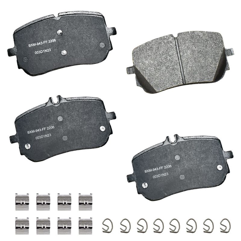 Bendix Friction SBM2206 Disc Brake Pad Set - Front
