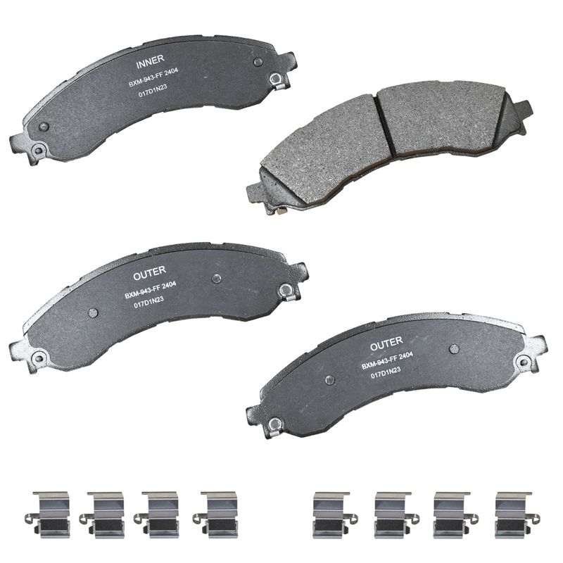 Bendix Friction SBM2404 Disc Brake Pad Set - Front