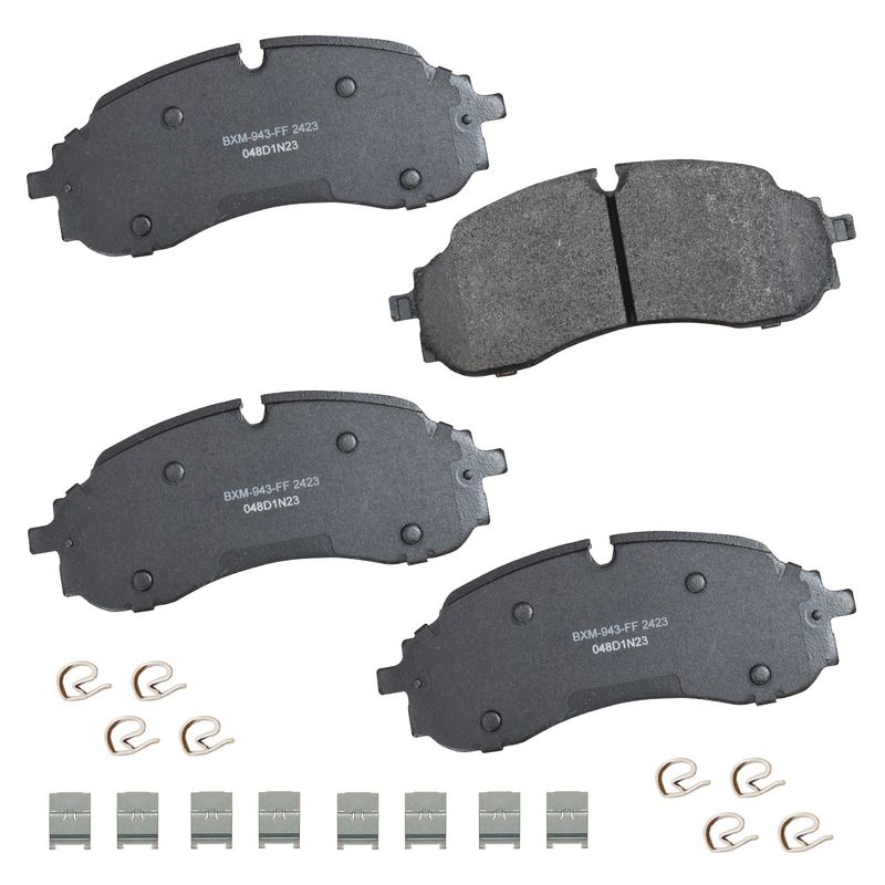 Bendix Friction SBM2423 Disc Brake Pad Set - Front