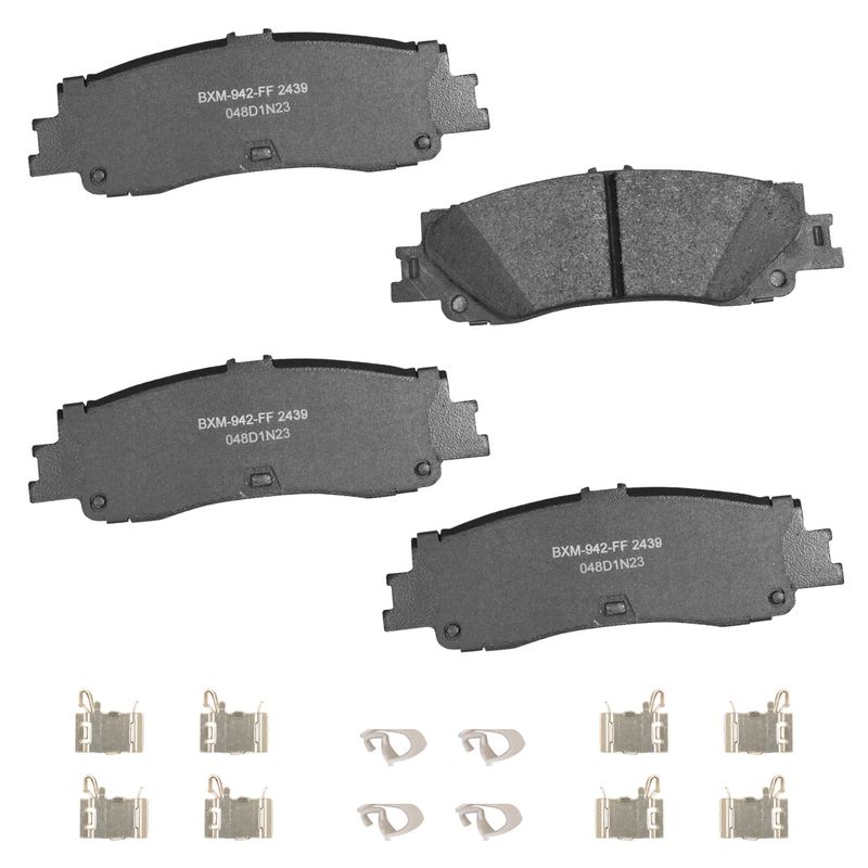 Bendix Friction SBM2439 Disc Brake Pad Set - Rear