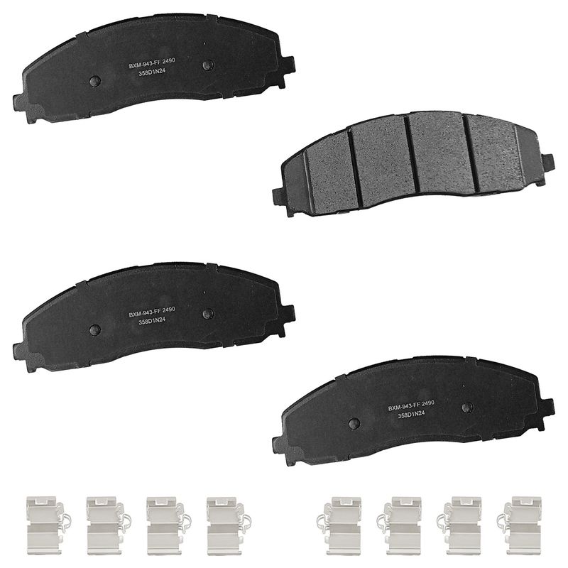 Bendix Friction SBM2490 Disc Brake Pad Set - Front