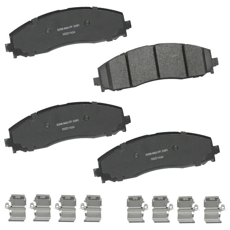 Bendix Friction SBM2491 Disc Brake Pad Set - Rear