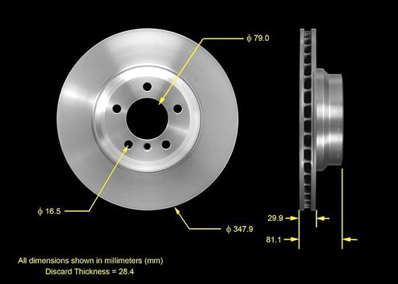 Bendix Friction PRT5561 Disc Brake Rotor - Front