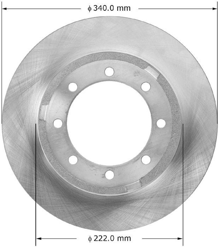 Bendix Friction PRT5630 Disc Brake Rotor - Rear