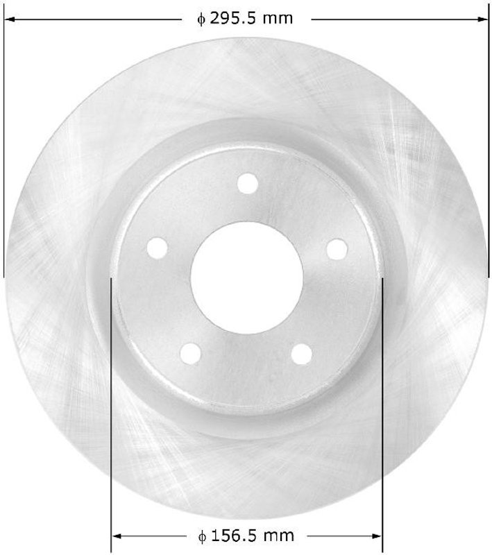 Bendix Friction PRT5720 Disc Brake Rotor - Front