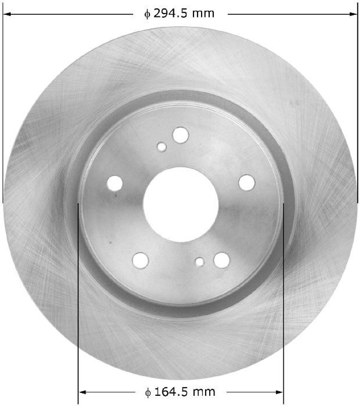 Bendix Friction PRT5879 Disc Brake Rotor - Front