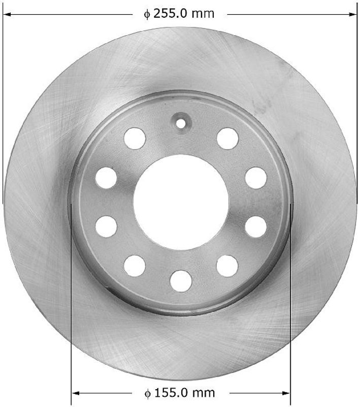 Bendix Friction PRT5933 Disc Brake Rotor - Rear