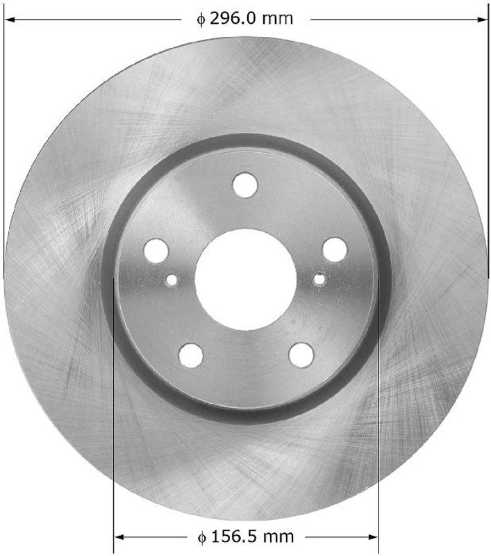 Bendix Friction PRT5981 Disc Brake Rotor - Front Left