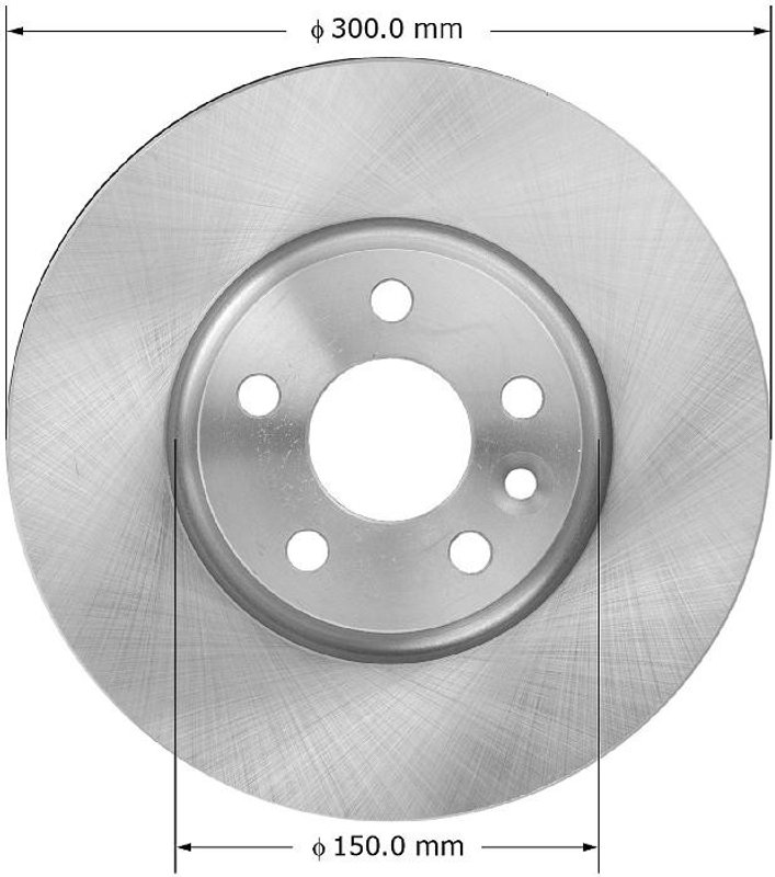 Bendix Friction PRT6015 Disc Brake Rotor - Front