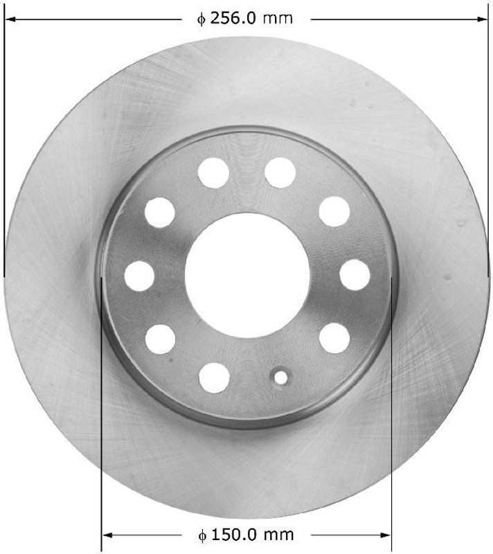 Bendix Friction PRT6058 Disc Brake Rotor - Rear