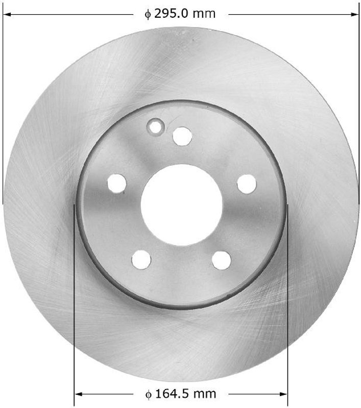 Bendix Friction PRT6072 Disc Brake Rotor - Front