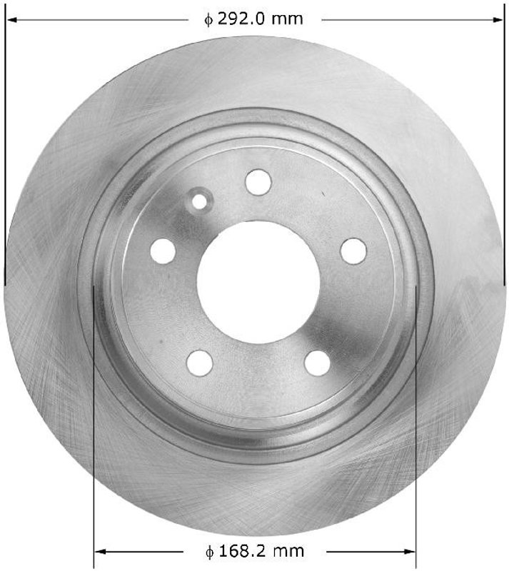 Bendix Friction PRT6097 Disc Brake Rotor - Rear