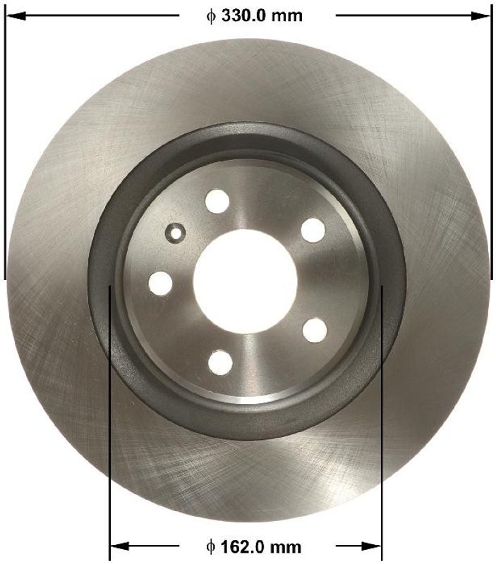 Bendix Friction PRT6159 Disc Brake Rotor - Rear