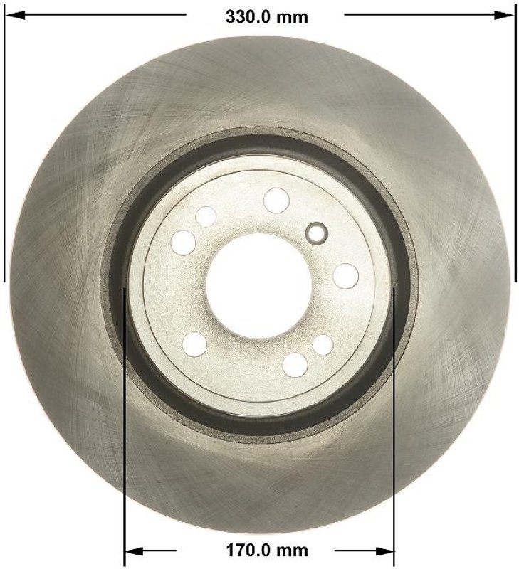 Bendix Friction PRT6189 Disc Brake Rotor - Front