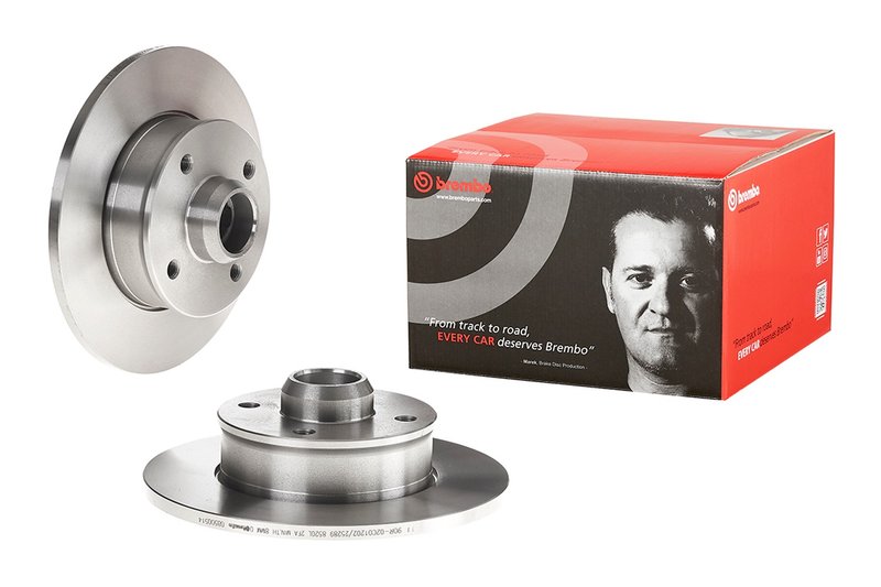 Brembo 08.5005.14 Disc Brake Rotor - Rear