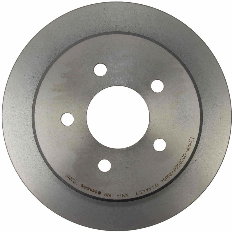 Brembo 08.7518.81 Disc Brake Rotor - Rear