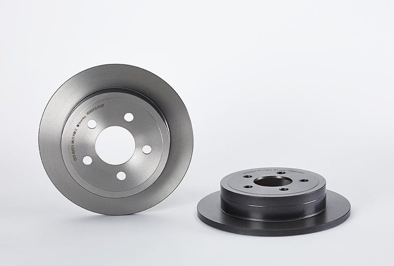 Brembo 08.A636.11 Disc Brake Rotor - Rear