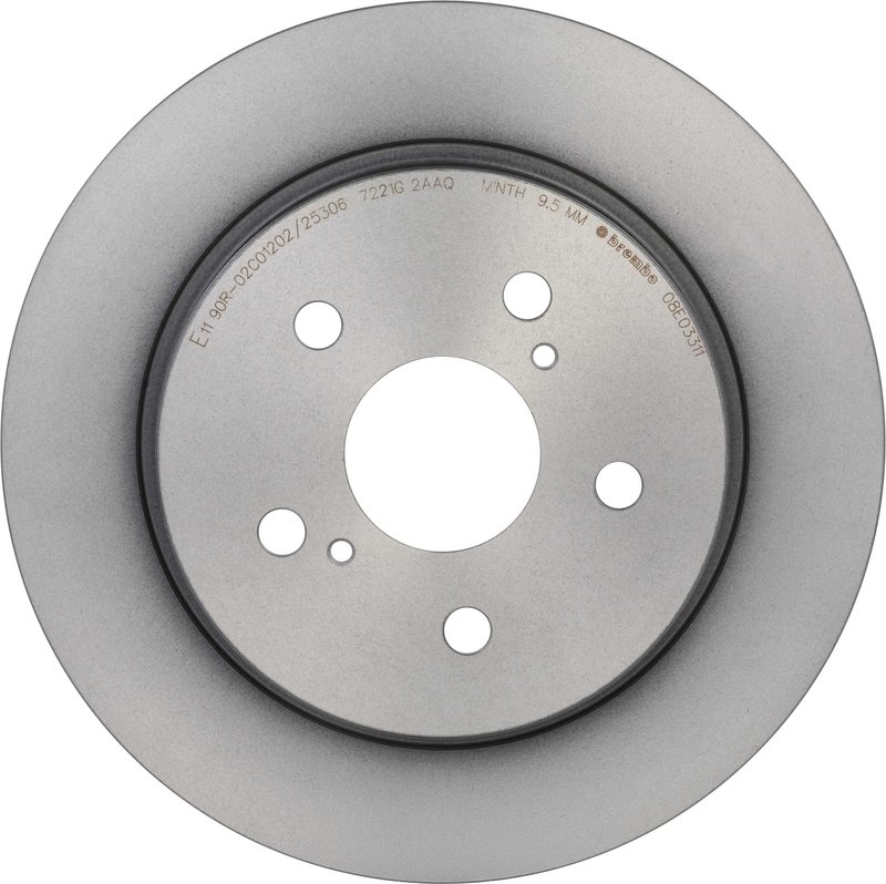 Brembo 08.E033.11 Disc Brake Rotor - Rear