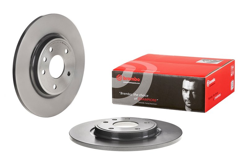 Brembo 08.N249.21 Disc Brake Rotor - Rear