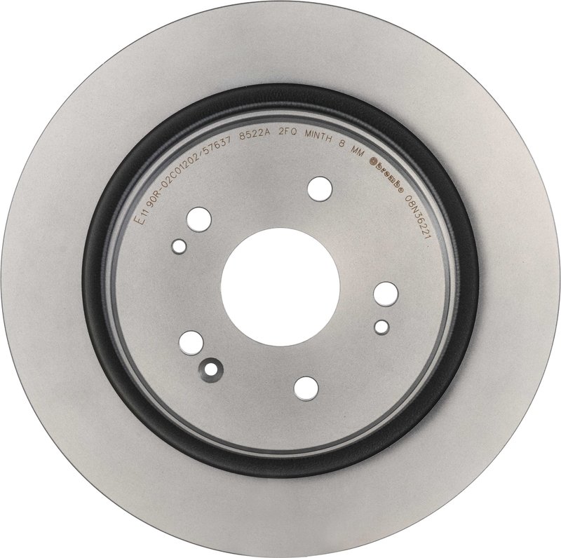 Brembo 08.N362.21 Disc Brake Rotor - Rear