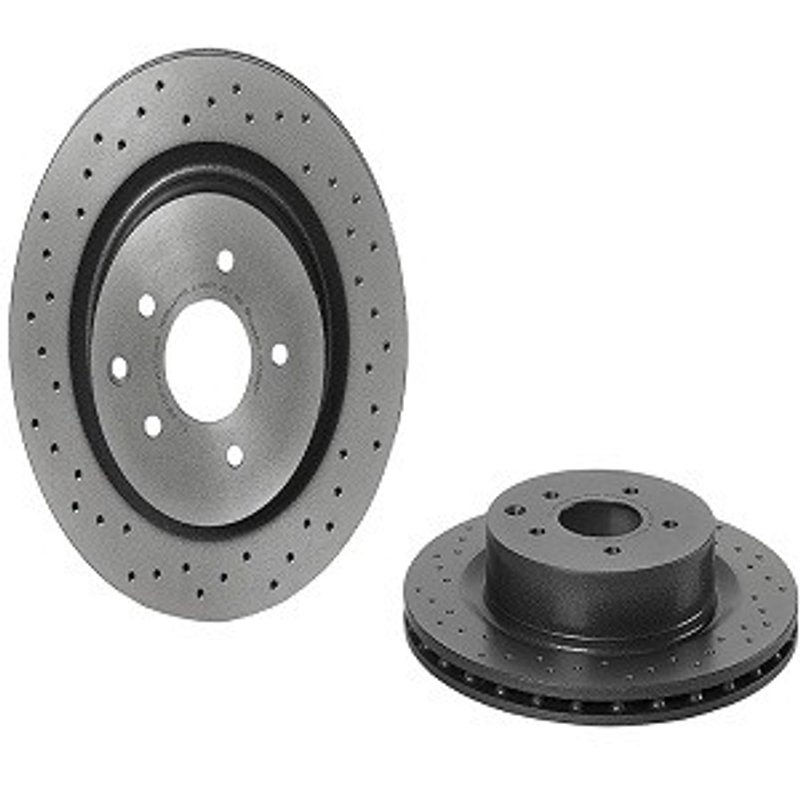 Brembo 09.7356.2X Disc Brake Rotor - Rear