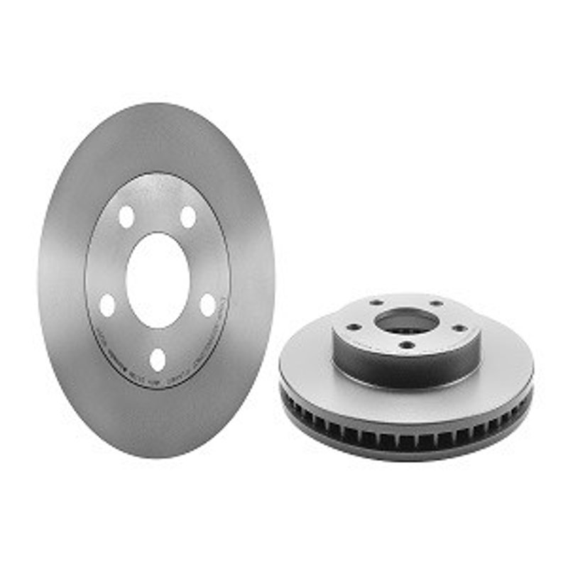 Brembo 09.8025.11 Disc Brake Rotor - Front