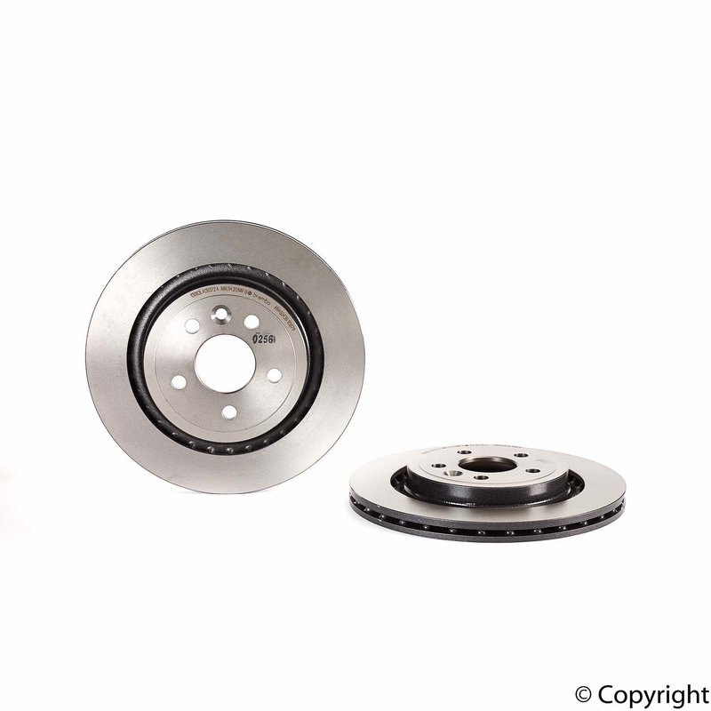 Brembo 09.9587.11 Disc Brake Rotor - Rear
