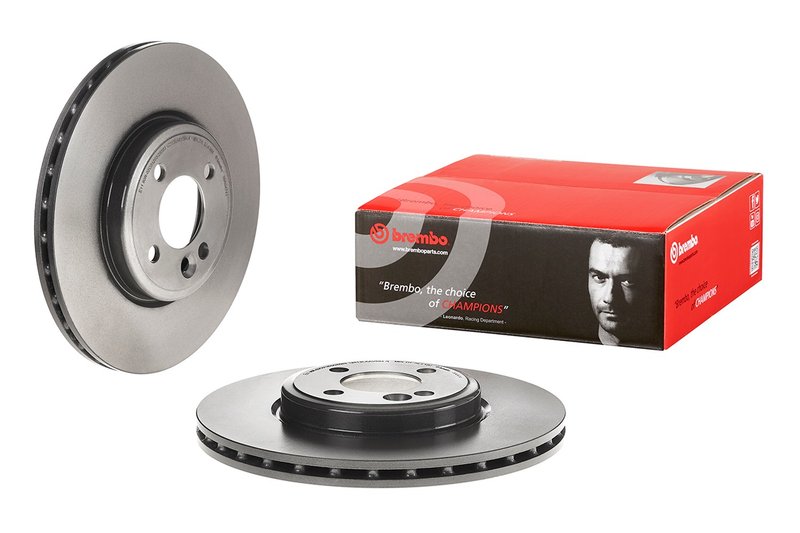 Brembo 09.A047.41 Disc Brake Rotor - Front