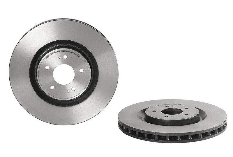 Brembo 09.A196.11 Disc Brake Rotor - Front