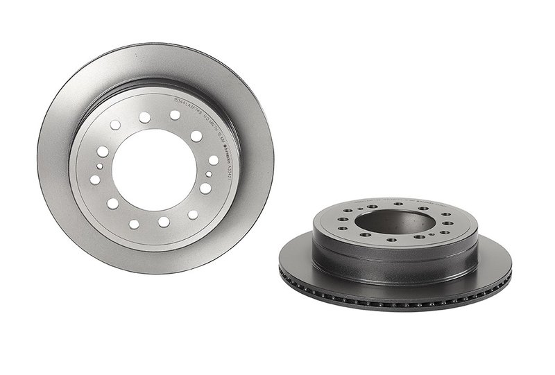 Brembo 09.A334.21 Disc Brake Rotor - Rear