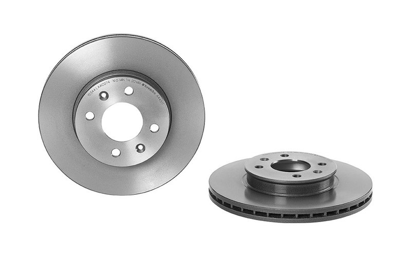 Brembo 09.A445.11 Disc Brake Rotor - Front